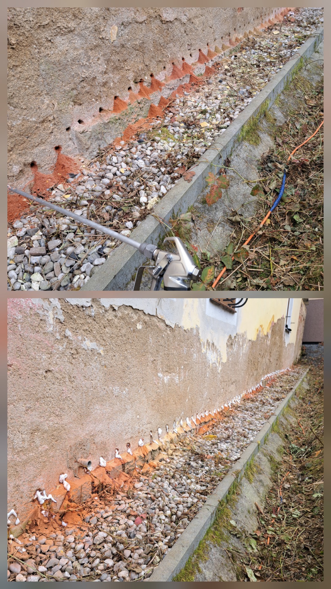 Injektáž obvodových stěn rodinného domu !