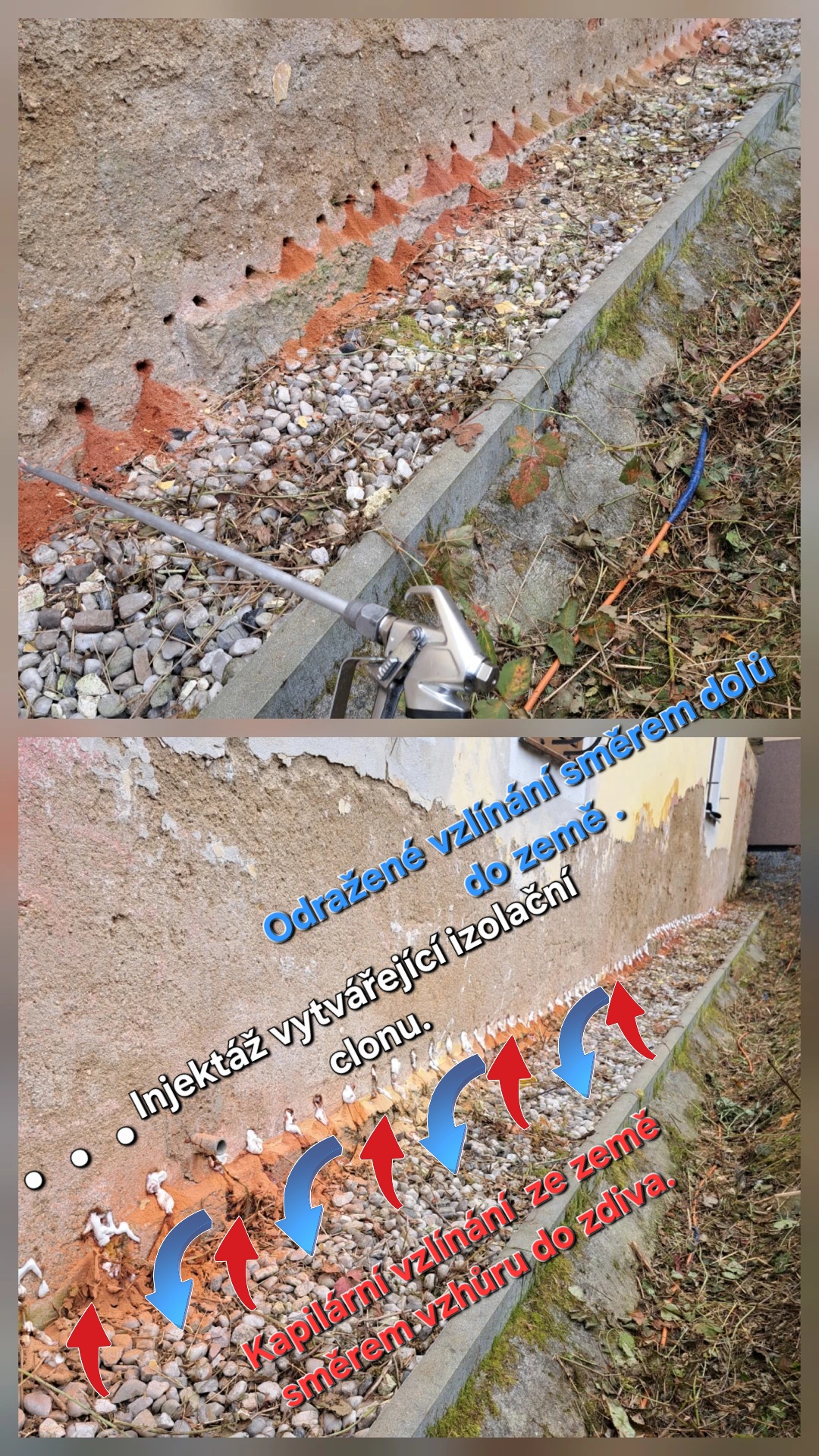 Injektáž obvodových stěn rodinného domu !
